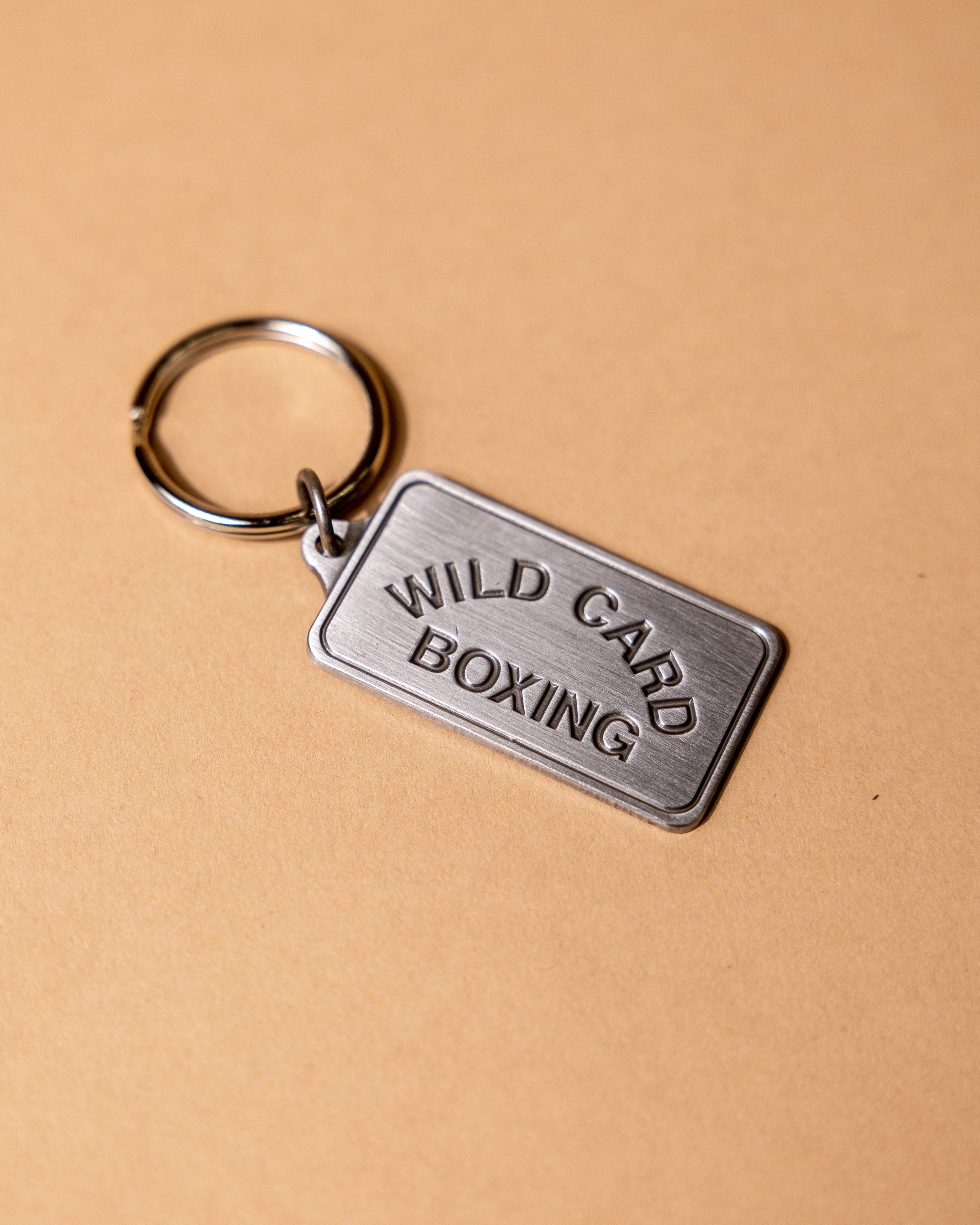 Wild Card Boxing Old School Logo Keychain