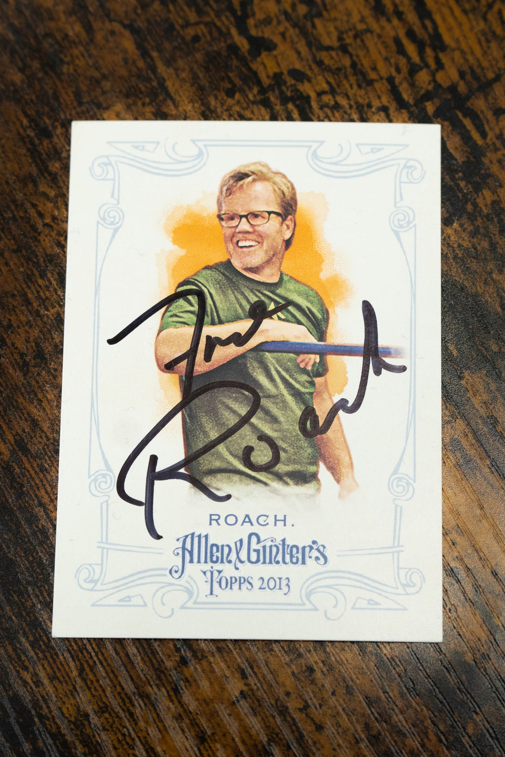 Topps Allen & Ginter 2013 Freddie Roach Card **SIGNED**