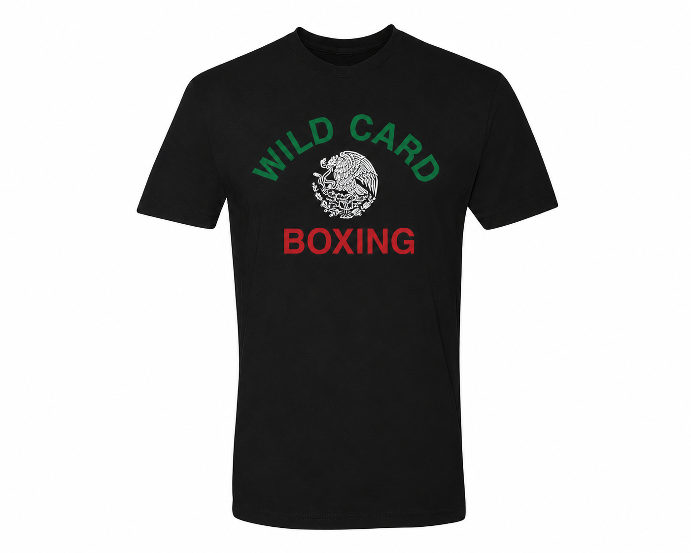 Wild Card Boxing Viva Mexico Shirt - Blk/Rd, Wht, Grn