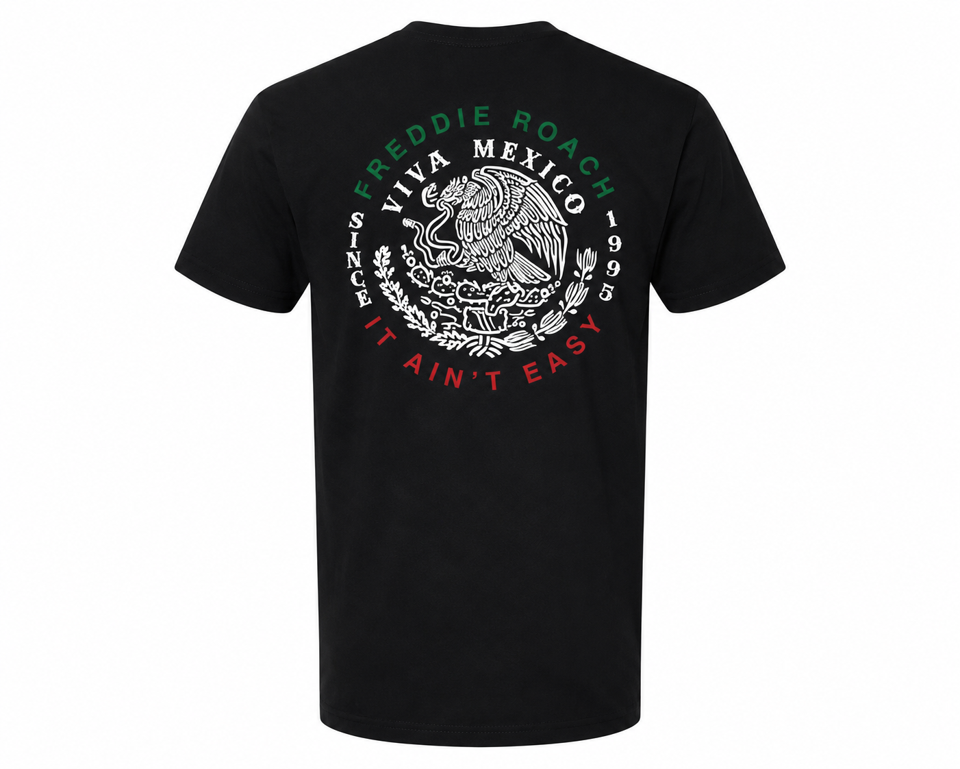 Wild Card Boxing Viva Mexico Shirt - Blk/Rd, Wht, Grn