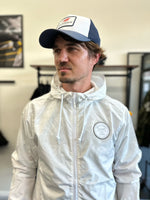 Wild Card Boxing Old School Logo Windbreaker - White Camo