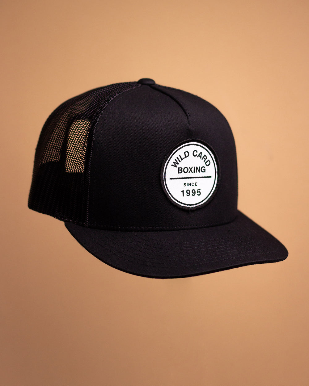 Wild Card Boxing Since 1995 Trucker Hat - Black/Black