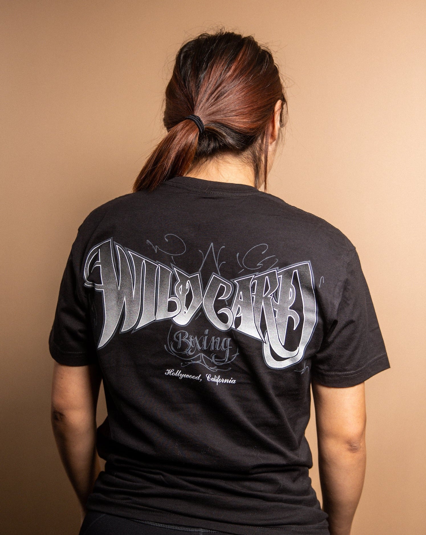 Wild Card Boxing Tag Logo Shirt - Black/Grey