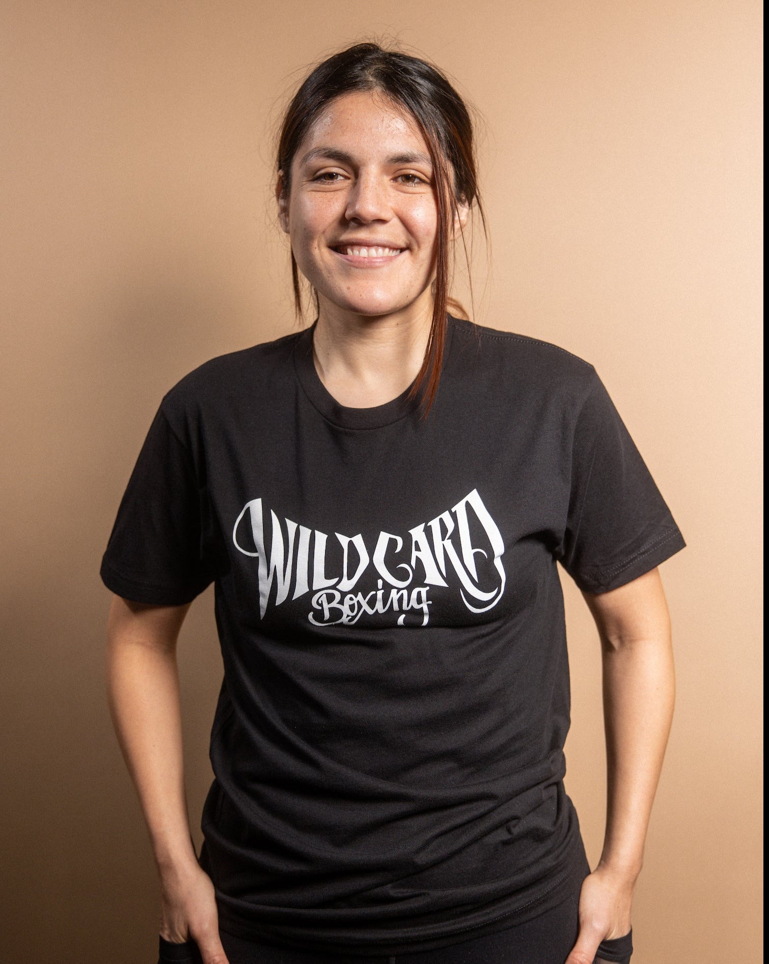 Wild Card Boxing Tag Logo 2.0 Shirt - Black/White