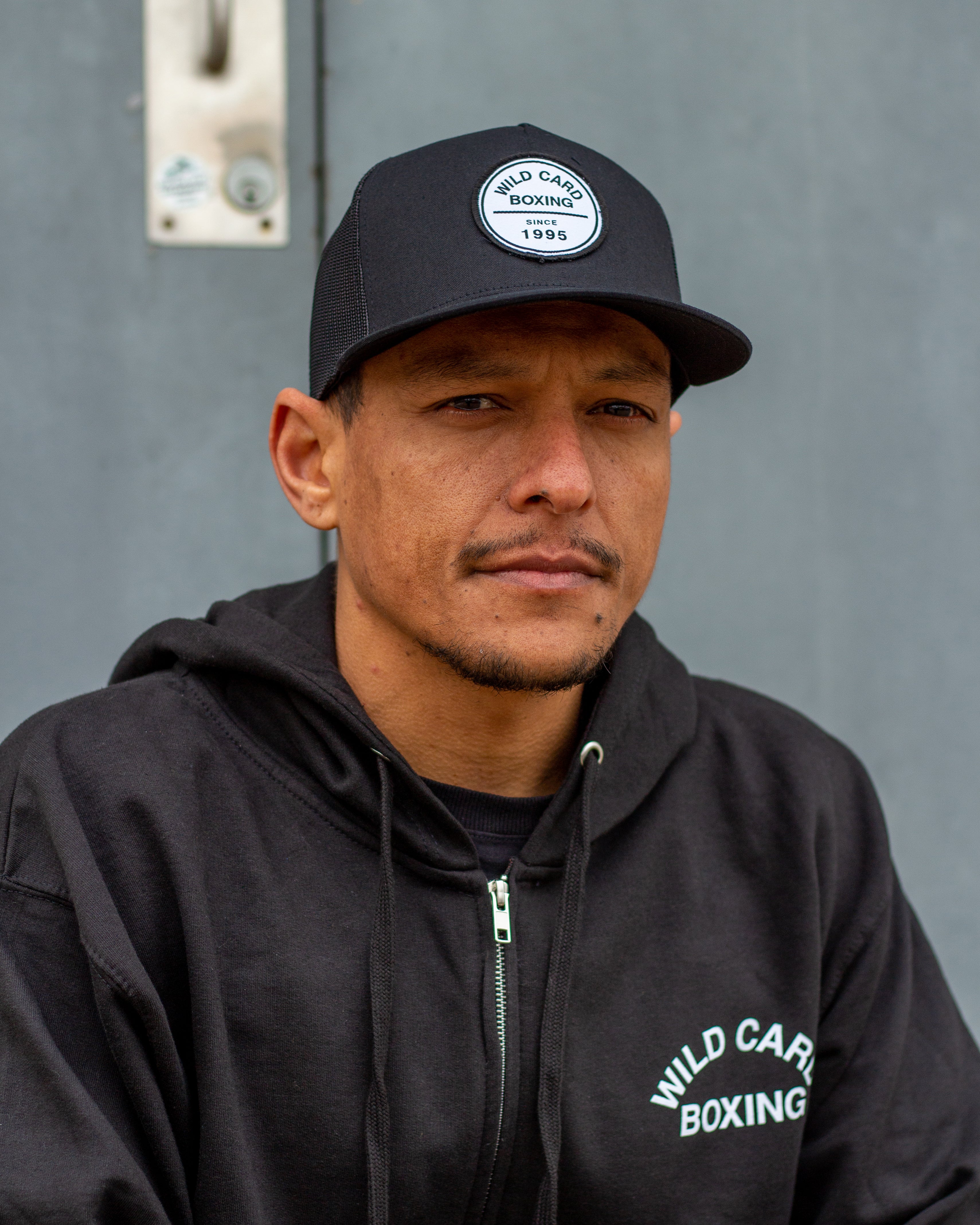 Wild Card Boxing Since 1995 Trucker Hat - Black/Black