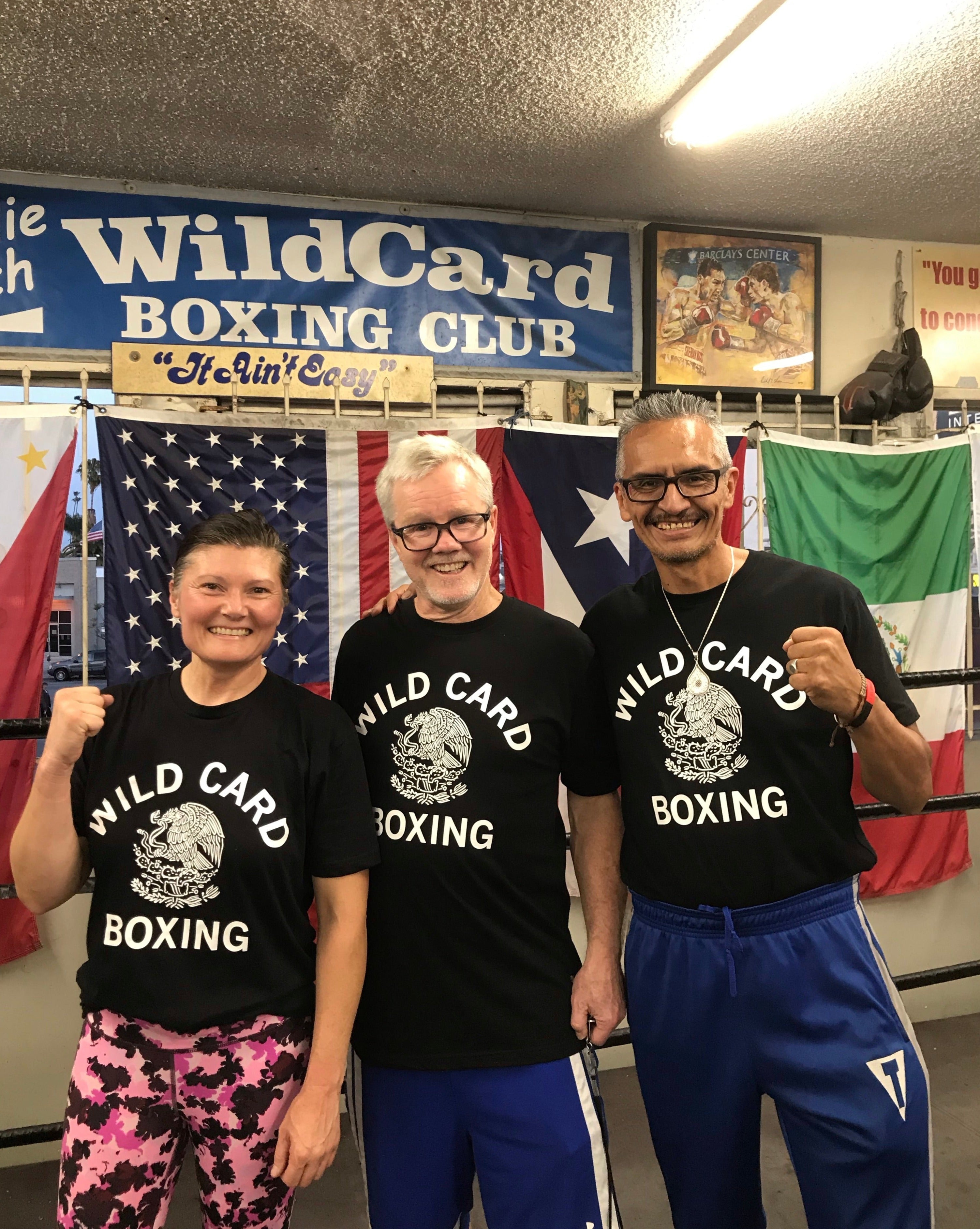 Wild Card Boxing Mexico Logo Shirt - Black/White