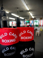 Wild Card Boxing Hand Wraps - Black