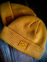 Wild Card Boxing Old School Fisherman's Beanie - Mustard